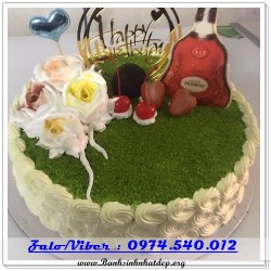 Mẫu Bánh Sinh Nhật Đẹp - A1085